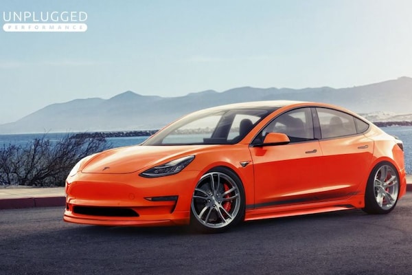 Unplugged Performance stort zich op Tesla Model 3