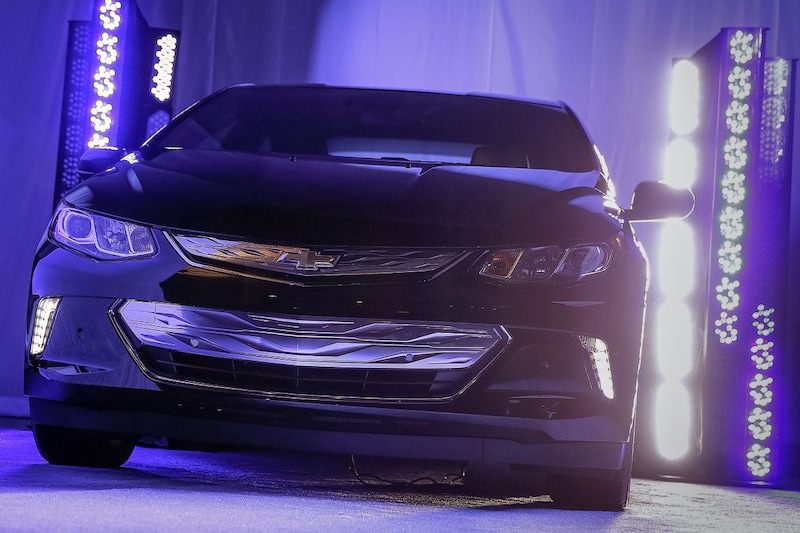 Chevrolet parkeert Volt in donker hoekje