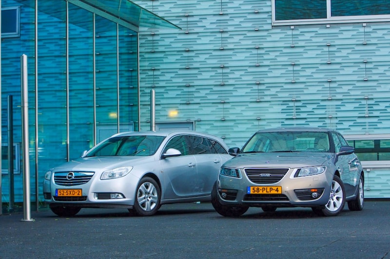 Occasion dubbeltest - Saab 9-5 vs Opel Insignia