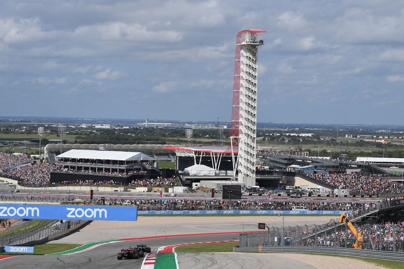 Circuit of the Americas, Austin, Texas tijdens F1 GP 2021