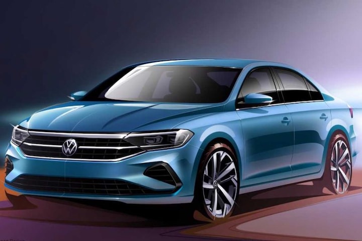 Volkswagen Polo 'Sedan' teaser Rusland