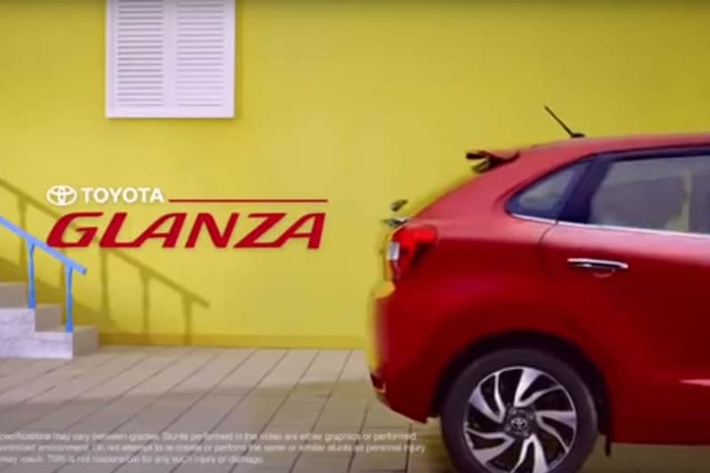 Toyota Glanza teaser