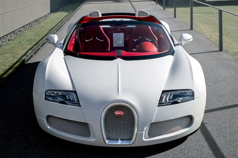Aller- allerlaatste Bugatti Veyron in Genève