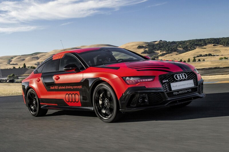 Audi zet volgende stap met RS7 Piloted Driving