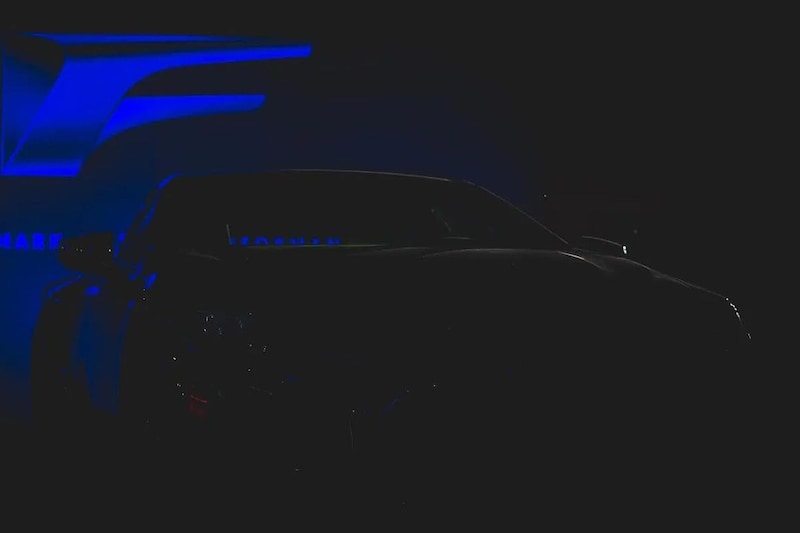 Lexus LC F teaser
