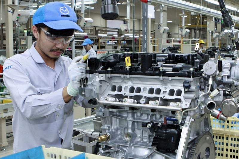 Mazda opent fabriek in Thailand