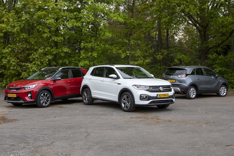 Volkswagen T-Cross - Opel Crossland X - Kia Stonic - Triotest