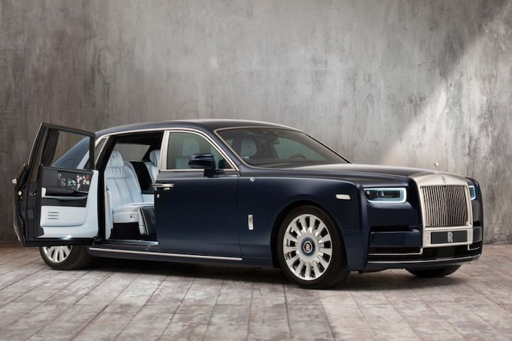 Rolls-Royce Phantom bloemetjes