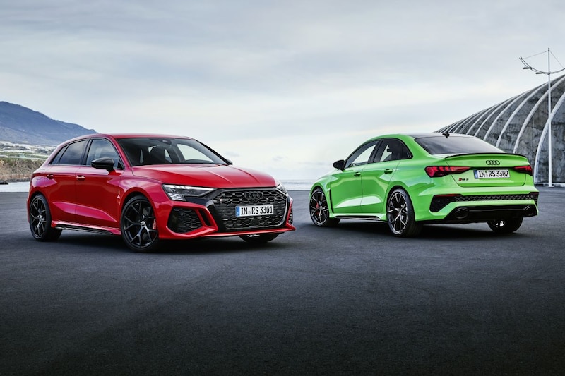 Nieuwe Audi RS3 en RS3 Limousine onthuld