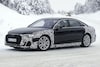 Audi A8 facelift spyshots