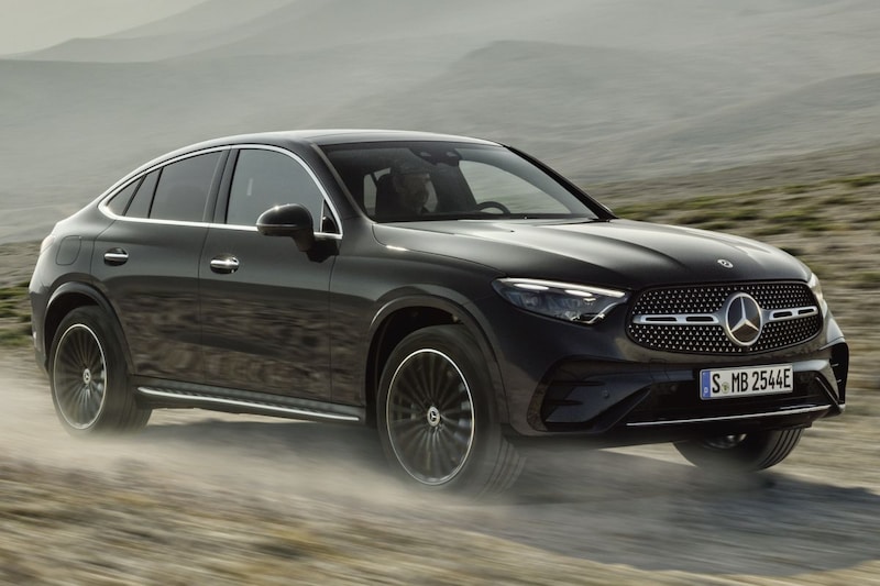 New Mercedes-Benz GLC Coupé: greater electric range than GLC
