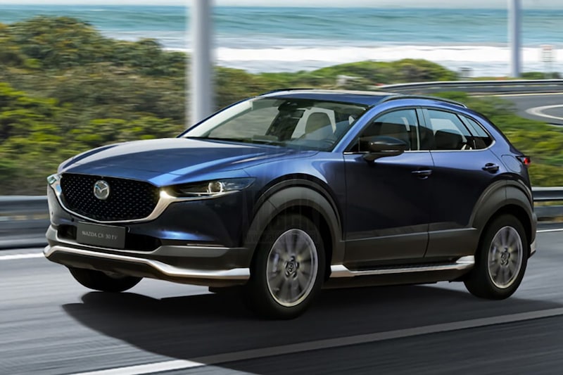 Mazda CX-30 EV eléctrico: hasta 450 kilómetros de autonomía