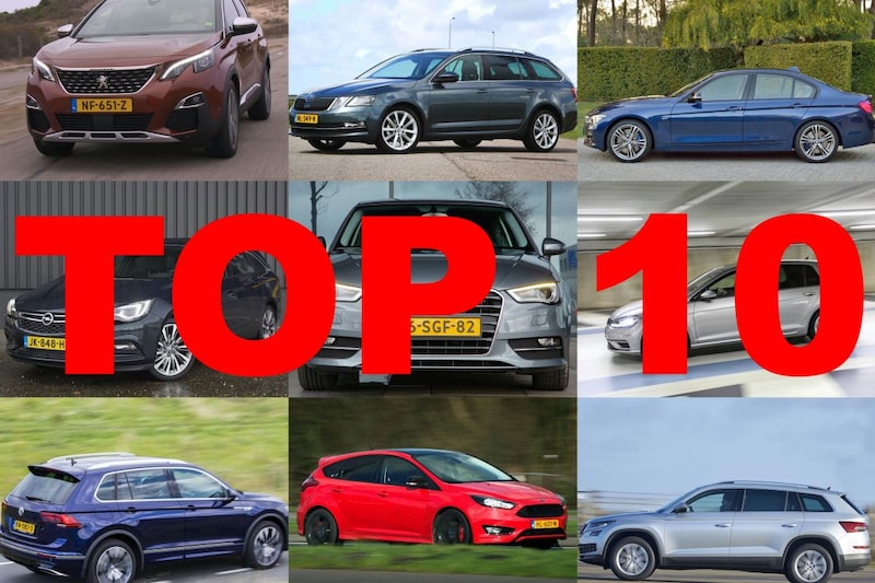 Jaarknallers: Top 10 meest gezochte nieuwe auto's