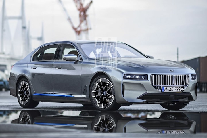 BMW i7 illustratie