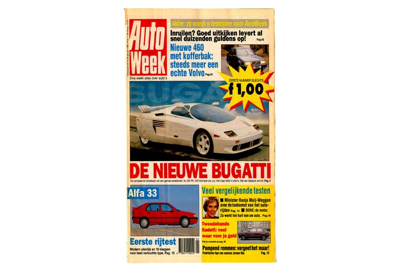 AutoWeek 1 1990 cover