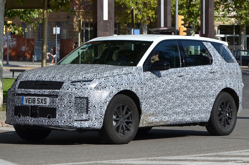 Gesnapt: gefacelifte Land Rover Discovery Sport