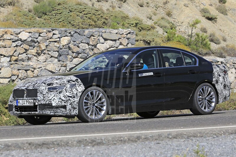 Spyshots BMW 5-serie facelift