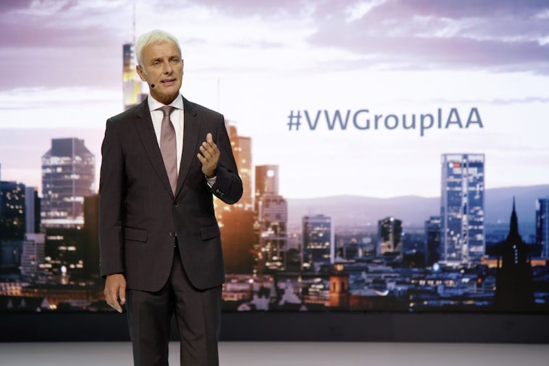 Matthias Müller Volkswagen Group Night IAA 2017 Fr