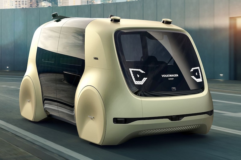 Volkswagen Sedric 'taxi van de toekomst'