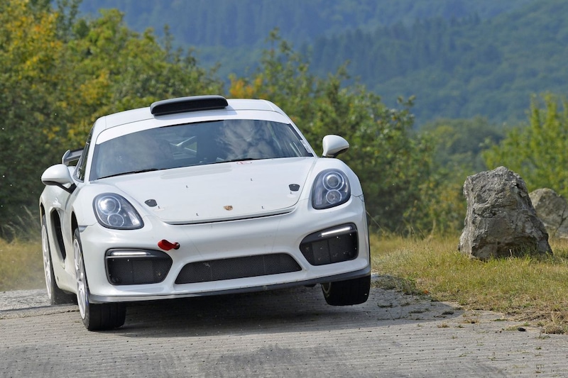 Porsche GT4 Clubsport Rally Concept