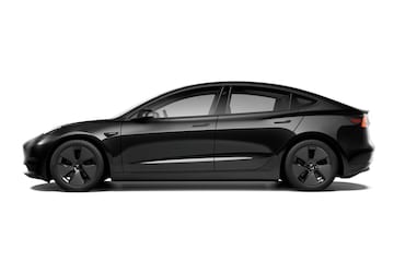 Tesla Model 3 Long Range zwart