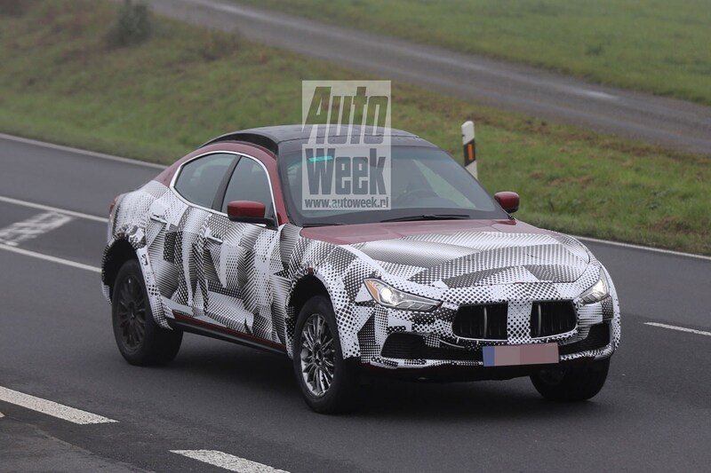 Maserati test weer met Levante SUV