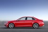 Audi S4 rolt spierballen in Frankfurt