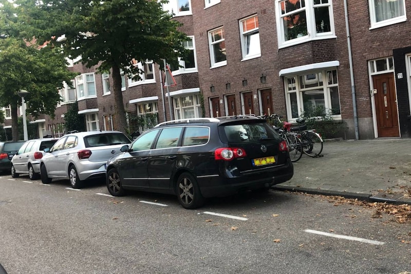 Parkeren Amsterdam straat