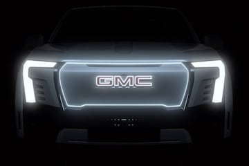 GMC teast elektrische Sierra pick-up