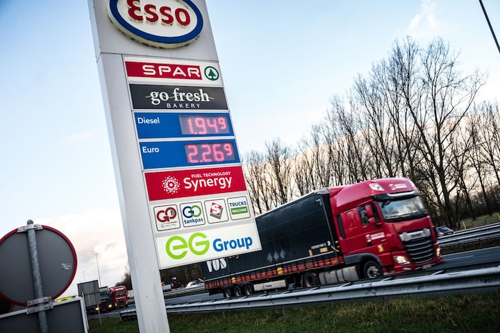 Benzineprijzen record tankstation (Foto: ANP)