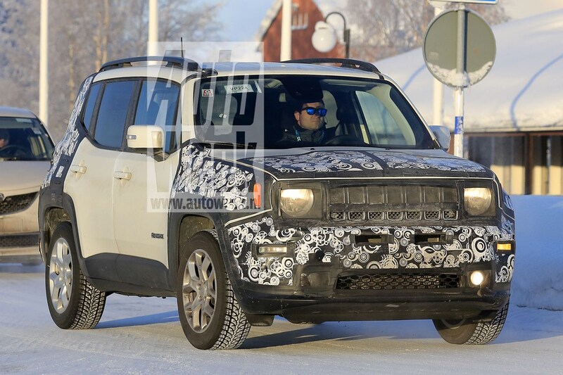 Weer in beeld: gefacelifte Jeep Renegade