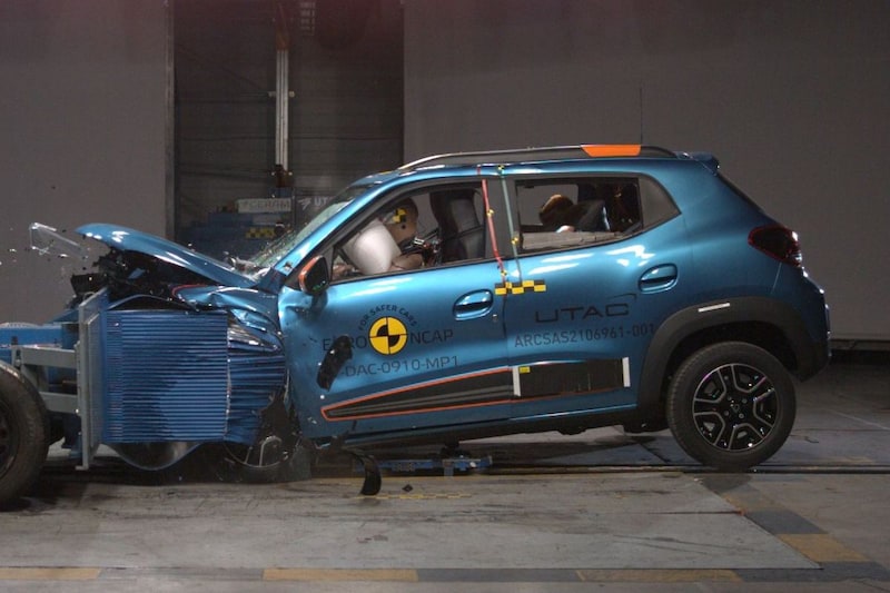 Dramatische scores voor Dacia Spring en Renault Zoe in NCAP-crashtest