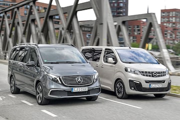 Mercedes-Benz EQV vs. Opel Zafira e-Life - Dubbeltest