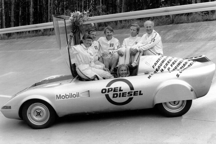 Opel GT Dieselrecord