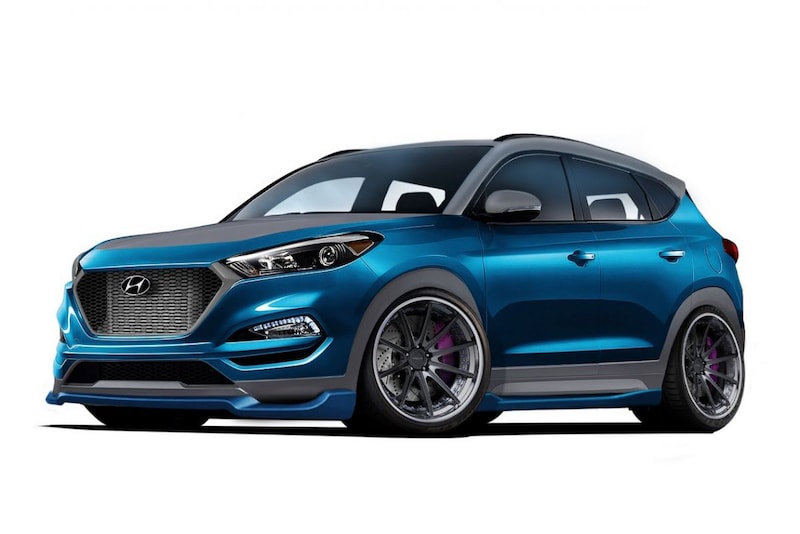 Hyundai Tucson Sport Concept klaar voor SEMA