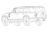 Land Rover Defender 130 Patent