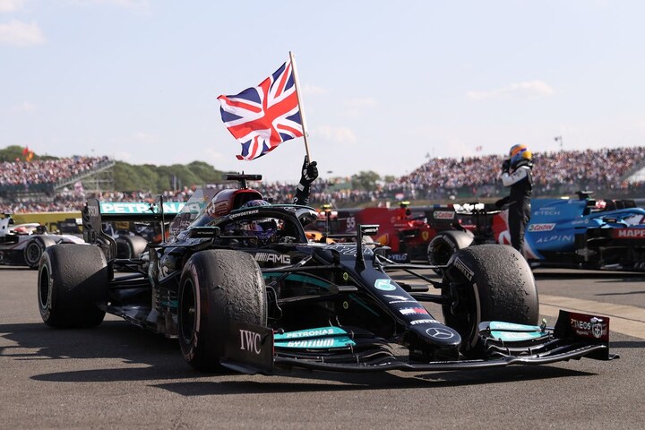 Lewis Hamilton Grand Prix Silverstone F1 (ANP)