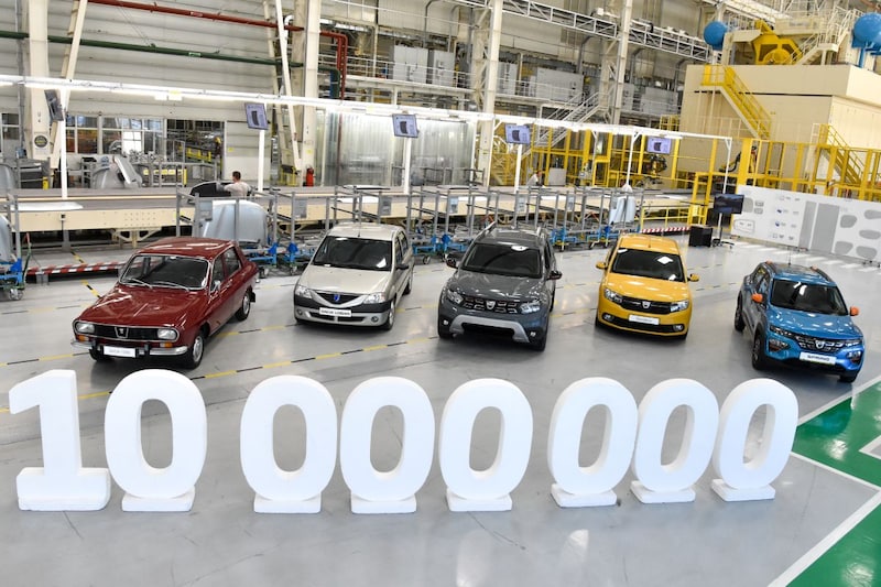 Dacia 10 miljoen