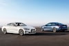 Nieuwe BMW 4-serie wit en blauw