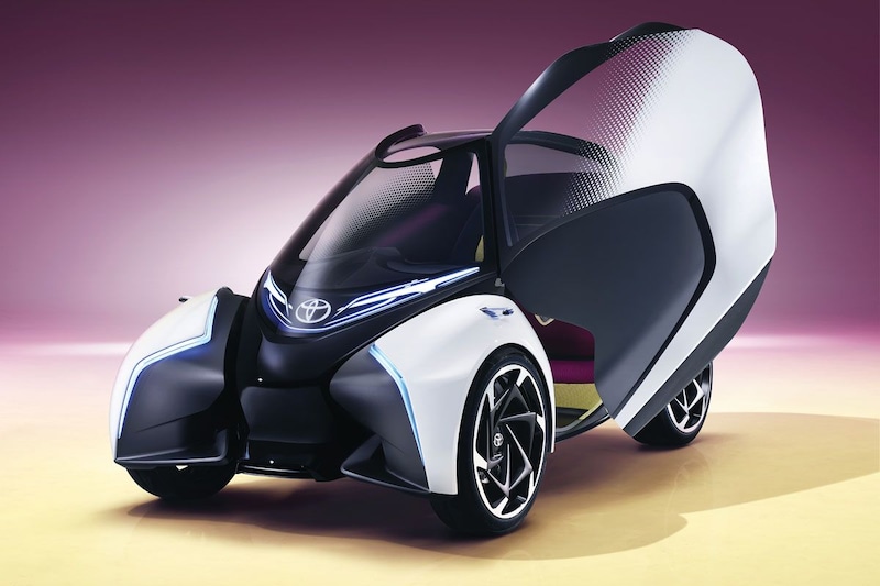 Toyota i-TRIL Concept: opvallend vervoer