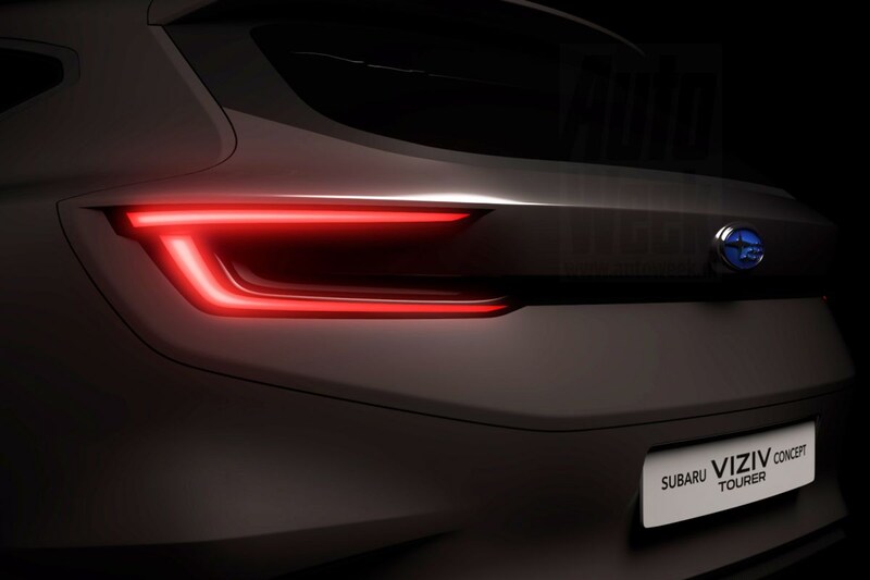 Subaru teaset Viziv Tourer Concept