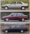 Opel Astra, Renault 19, Volkswagen Vento