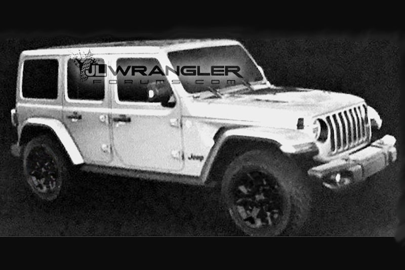Gelekt: Jeep Wrangler