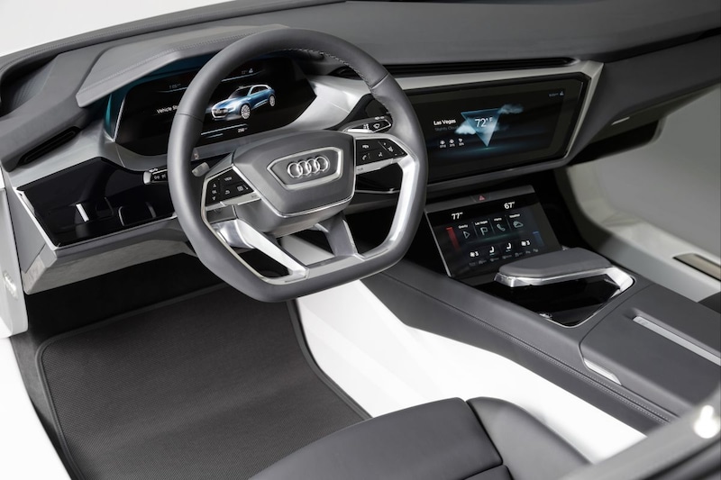 Dubbele Amoled-schermen voor Audi