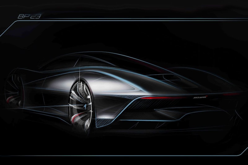 McLaren teaser BP23 hypercar