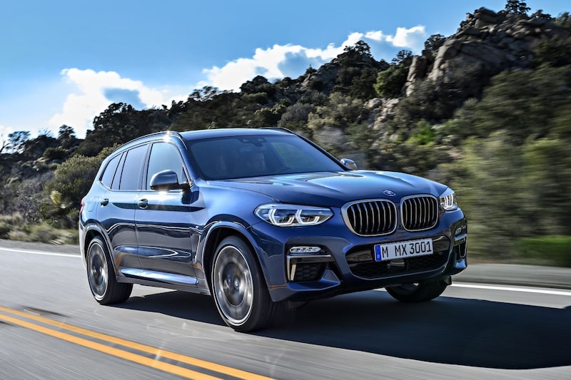 BMW hangt eerste prijzen aan nieuwe X3