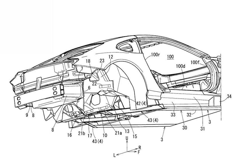 Mazda RX RX Vision patent