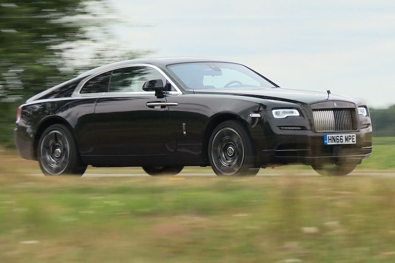Rolls Royce Wraith Black Badge - Rij-impressie