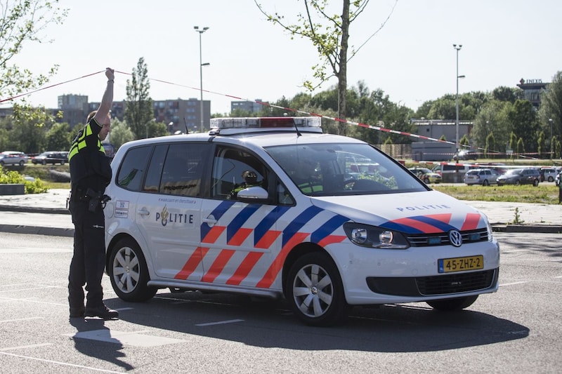 Volkswagen Touran politieauto (foto ANP)