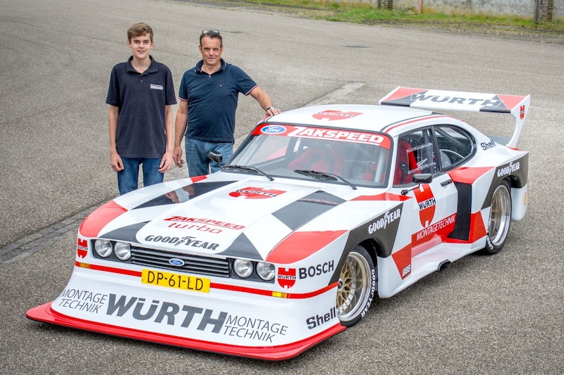 Father and son built replica Zakspeed Ford Capri together